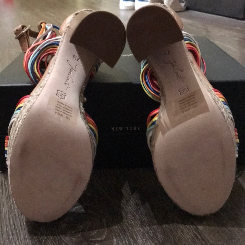 Vince Camuto Nyla Platform Sandal Size 7.5 Nwot - image 7